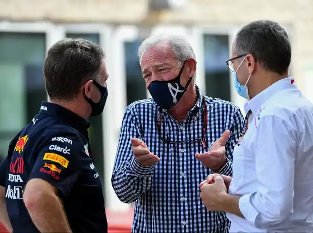 Christian Horner, Stefano Domenicali Titel-Bild zur News: Christian Horner, Stefano Domenicali