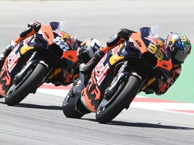 Titel-Bild zur News: Brad Binder, Miguel Oliveira
