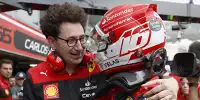 Mattia Binotto, Charles Leclerc