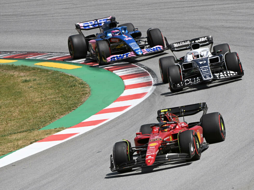 Carlos Sainz, Pierre Gasly, Fernando Alonso
