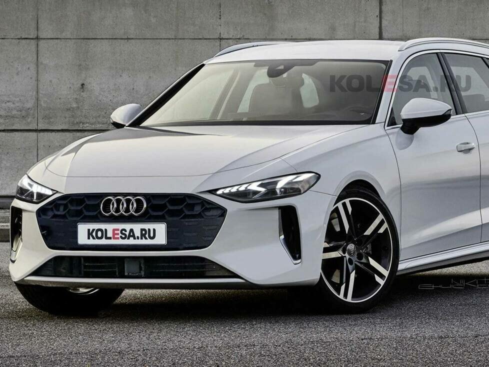 Audi A4 Avant (2023) inoffizielle Darstellung