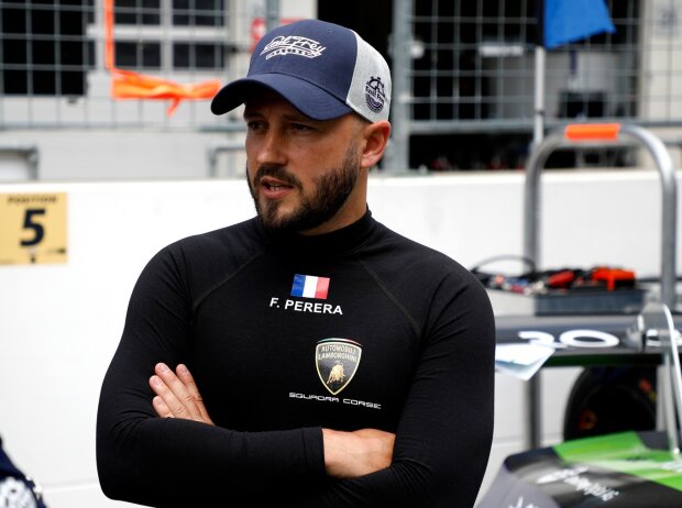 Franck Perera beim ADAC GT Masters in der Startaufstellung