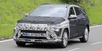 Hyundai Kona (2023) auf neuen Erlkönigfotos