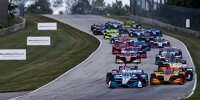 Start zum IndyCar-Rennen in Elkhart Lake 2020: Josef Newgarden führt