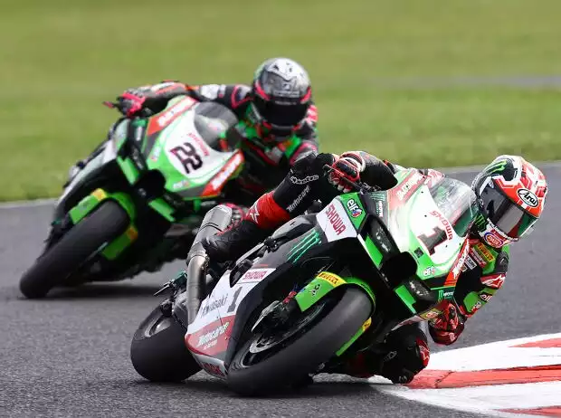 Jonathan Rea, Alex Lowes Titel-Bild zur News: Jonathan Rea, Alex Lowes
