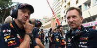 Zwei Masterminds in der Formel 1: Adrian Newey und Christian Horner von Red Bull