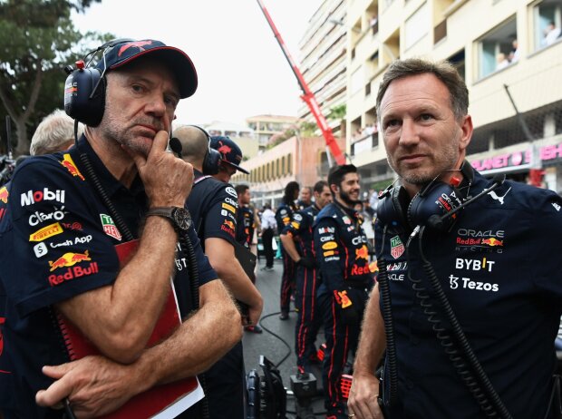 Titel-Bild zur News: Zwei Masterminds in der Formel 1: Adrian Newey und Christian Horner von Red Bull