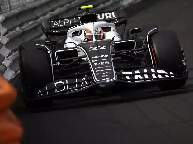 Yuki Tsunoda im AlphaTauri AT03 beim Formel-1-Rennen 2022 in Monaco Titel-Bild zur News: Yuki Tsunoda im AlphaTauri AT03 beim Formel-1-Rennen 2022 in Monaco