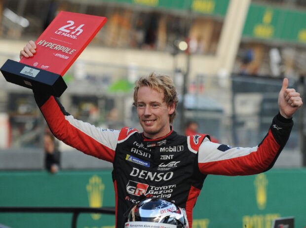 Titel-Bild zur News: Polesetter der 24h Le Mans 2022: Brendon Hartley, Toyota Gazoo Racing
