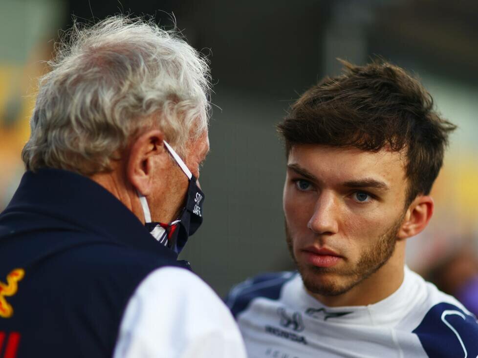 Helmut Marko und Pierre Gasly
