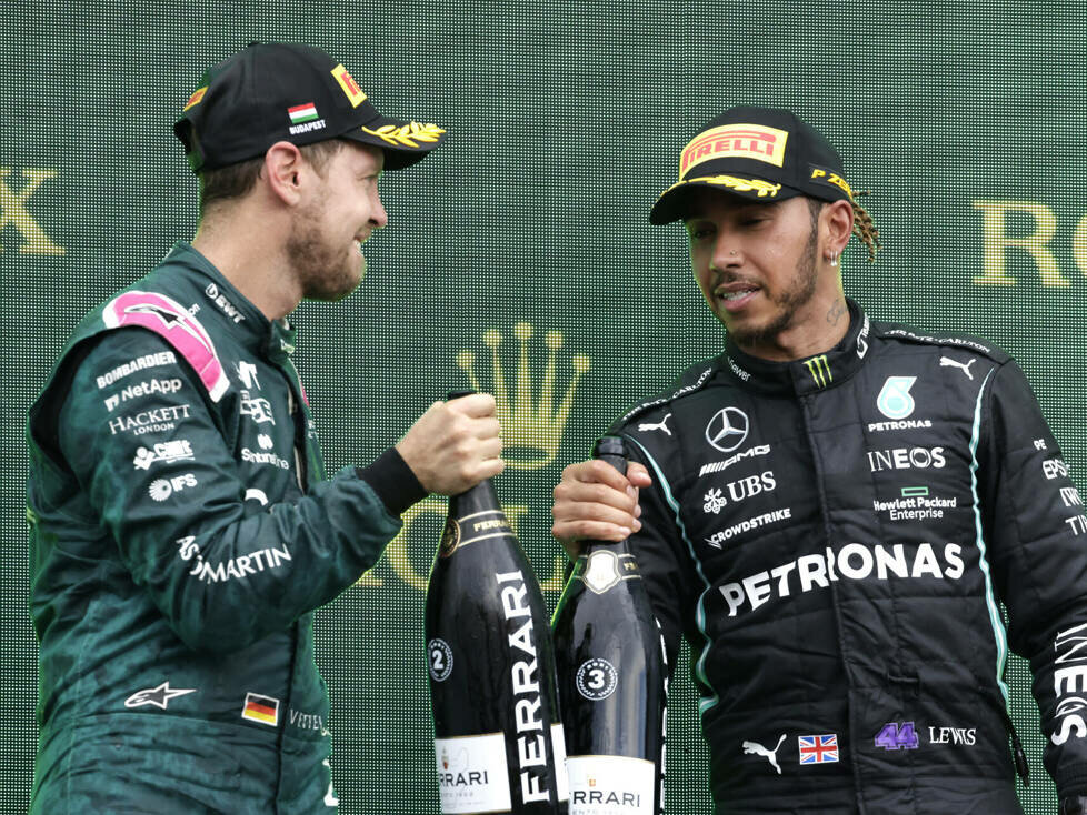 Sebastian Vettel, Lewis Hamilton