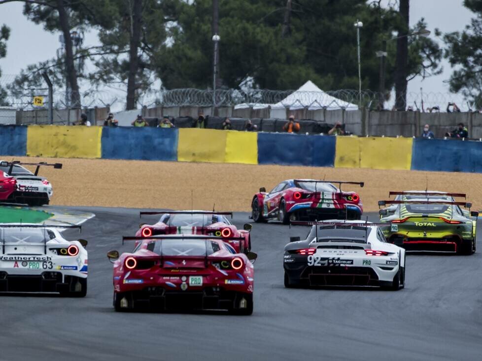 GTE Pro, Startphase 24h Le Mans 2022