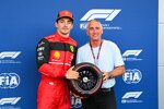 Charles Leclerc (Ferrari) mit Motorrad-Legende Mick Doohan