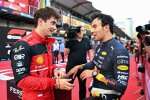 Sergio Perez (Red Bull) und Charles Leclerc (Ferrari) 