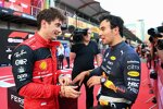 Sergio Perez (Red Bull) und Charles Leclerc (Ferrari) 