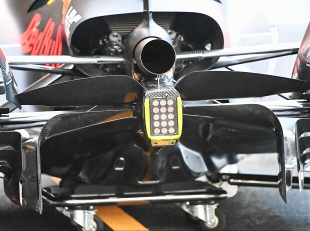 Beam-Wing und Diffusor am Red Bull RB18 beim Formel-1-Rennen in Baku 2022