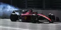 Bild zum Inhalt: "Dritte Enttäuschung hintereinander": Entgleitet Ferrari so die WM?