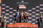 Toprak Razgatlioglu, Alvaro Bautista und Michael Ruben Rinaldi 