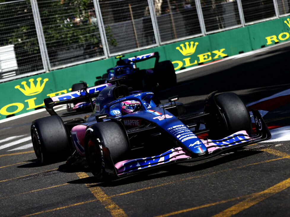 Fernando Alonso, Esteban Ocon