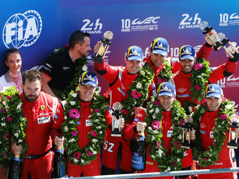 Alessandro Pier Guidi, James Calado, Daniel Serra, und Miguel Molina, Antonio Fuocco, Davide Rigon