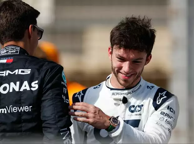 Pierre Gasly, George Russell Titel-Bild zur News: Pierre Gasly, George Russell