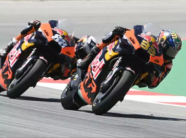 Brad Binder, Miguel Oliveira Titel-Bild zur News: Brad Binder, Miguel Oliveira