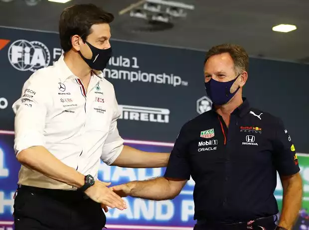Toto Wolff, Christian Horner Titel-Bild zur News: Toto Wolff, Christian Horner