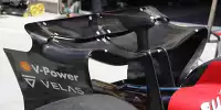 Heckflügel am Ferrari F1-75 beim Kanada-Grand-Prix 2022 in Montreal