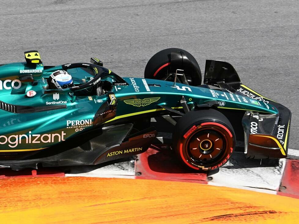 Sebastian Vettel im Aston Martin AMR22 beim Kanada-Grand-Prix 2022 in Montreal