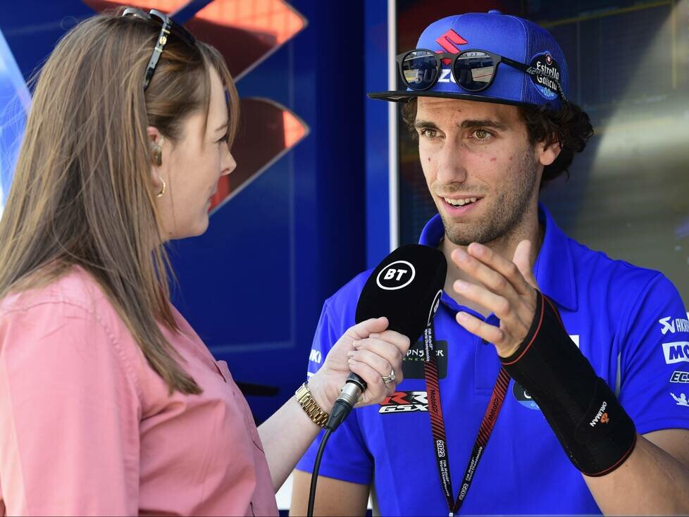 Alex Rins, Suzy Perry