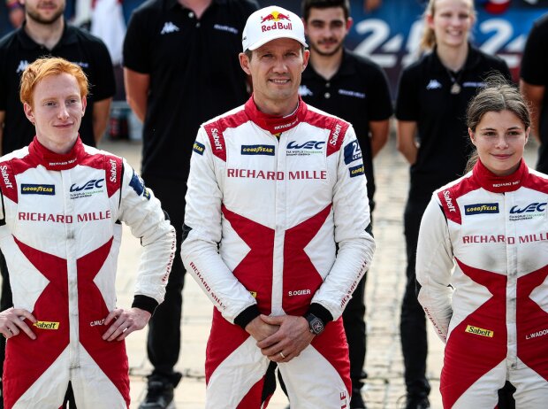 Charles Milesi, Sebastien Ogier, Lilou Wadoux