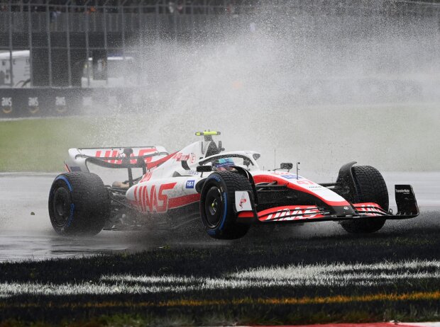 Titel-Bild zur News: Mick Schumacher (Haas VF-22) im Qualifying zum Formel-1-Rennen in Kanada 2022