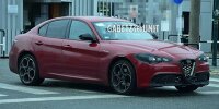 Alfa Romeo Giulia Facelift-Spionage-Aufnahmen