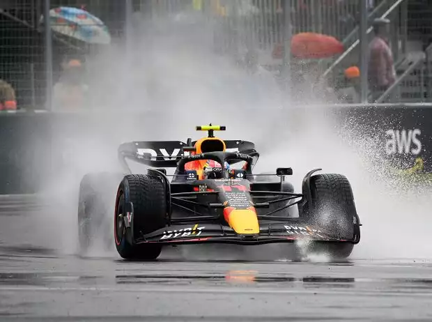 Titel-Bild zur News: Sergio Perez (Red Bull RB18) im Qualifying zum Formel-1-Rennen in Kanada 2022
