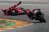 Bild zum Inhalt: MotoGP Sachsenring 2022: Fabio Quartararo triumphiert, Bagnaia stürzt