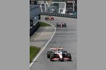 Guanyu Zhou (Alfa Romeo), Mick Schumacher (Haas) und Daniel Ricciardo (McLaren) 