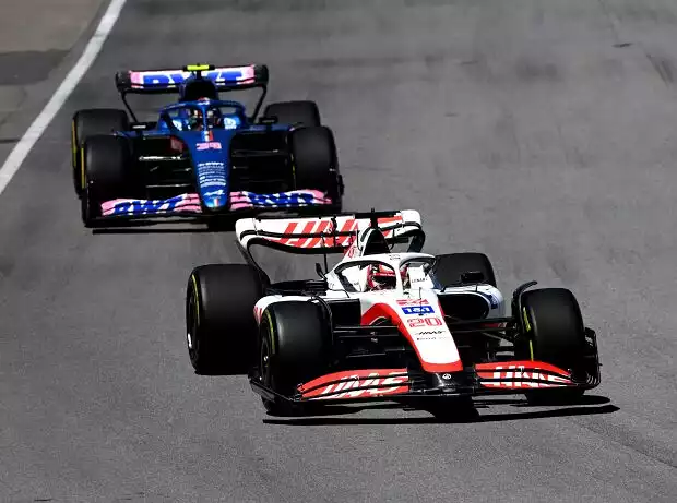 Titel-Bild zur News: Kevin Magnussen, Esteban Ocon