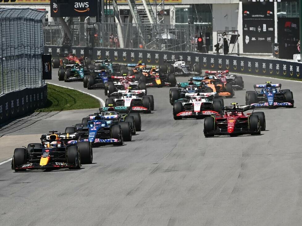 Formel-1-Start 2022 beim Kanada-Grand-Prix in Montreal