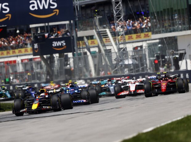 Titel-Bild zur News: Max Verstappen, Fernando Alonso, Carlos Sainz, Lewis Hamilton, Kevin Magnussen
