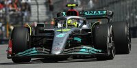 Lewis Hamilton (Mercedes) beim Formel-1-Rennen 2022 in Kanada