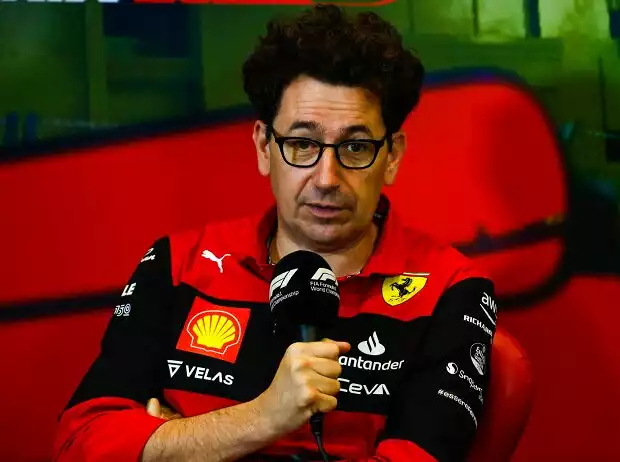 Ferrari-Teamchef Mattia Binotto Titel-Bild zur News: Ferrari-Teamchef Mattia Binotto