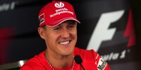Formel-1-Fahrer Michael Schumacher zu seiner aktiven Zeit im Motorsport