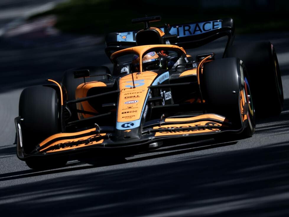 Daniel Ricciardo im McLaren MCL36 beim Kanada-Grand-Prix 2022 in Montreal