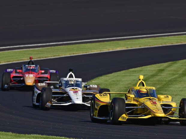Scott McLaughlin, Josef Newgarden, Will Power Scott McLaughlin, Josef Newgarden, Will Power