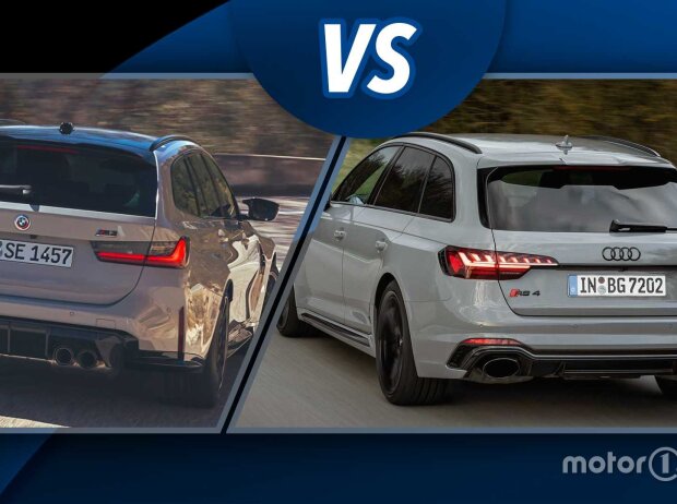 Titel-Bild zur News: BMW M3 Touring vs Audi RS 4 Avant