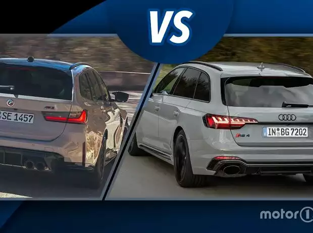 BMW M3 Touring vs Audi RS 4 Avant Titel-Bild zur News: BMW M3 Touring vs Audi RS 4 Avant