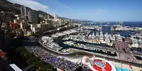 Blick auf die Formel-1-Strecke in Monaco 2022