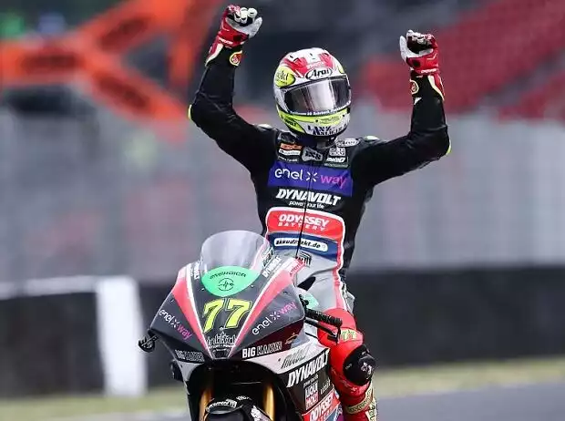 Dominique Aegerter Titel-Bild zur News: Dominique Aegerter