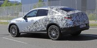 Mercedes GLC Coupé (2022) erstmals als Erlkönig erwischt