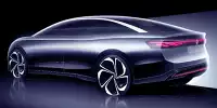 Bild zum Inhalt: VW ID. Aero (2023): Teaser zeigt Elektro-Limousine